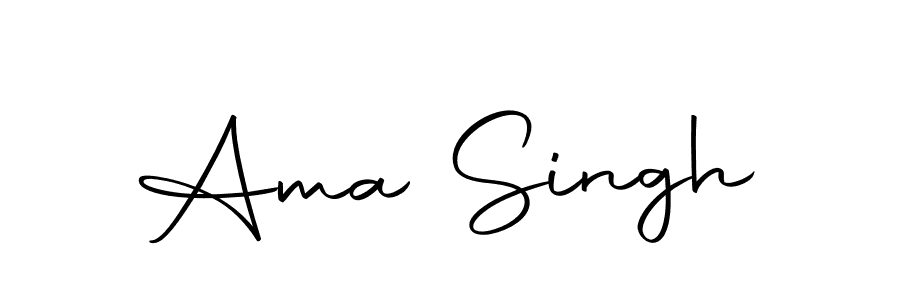 Make a beautiful signature design for name Ama Singh. Use this online signature maker to create a handwritten signature for free. Ama Singh signature style 10 images and pictures png